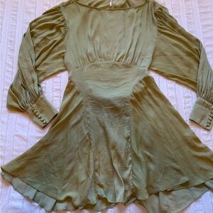 Free People Ishilly Layered Long Sleeve Dress